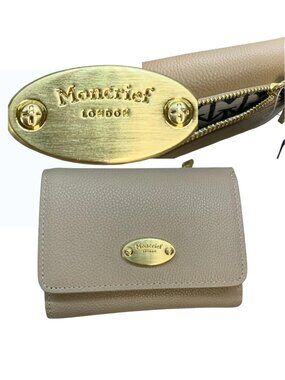 Moncrief LONDON wallet NWT Tan